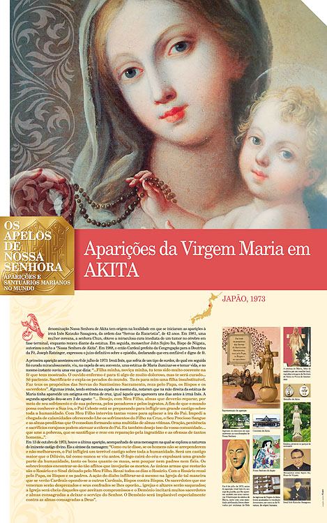 Painel oficial sobre Nossa Senhora de Akita