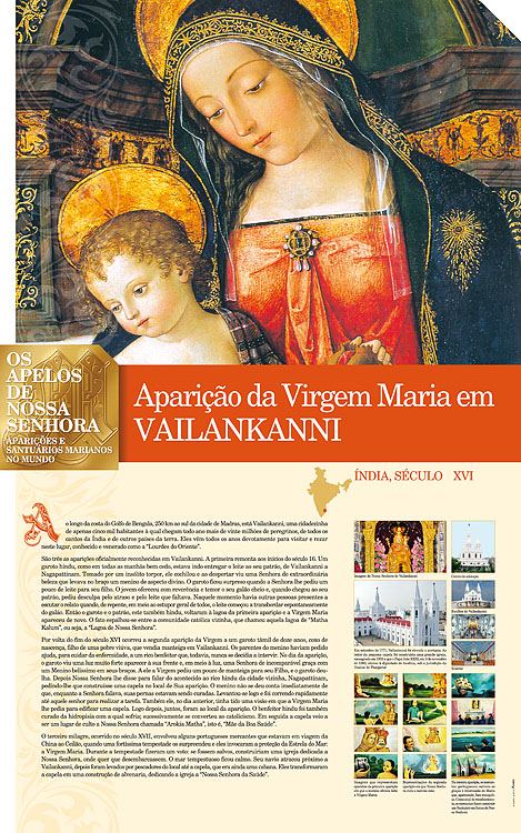 Painel oficial sobre Nossa Senhora de Vailankanni